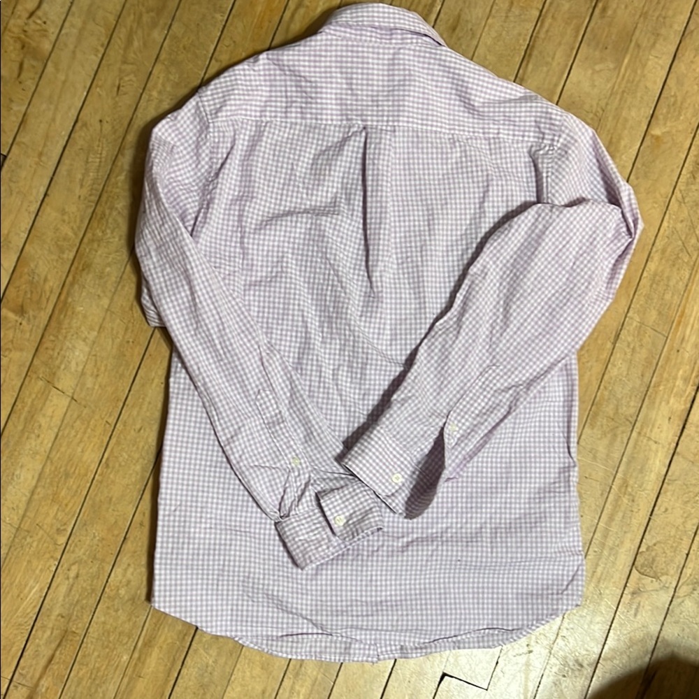 Vineyard Vines Purple Casual Button Down Shirt - Picture 5 of 6